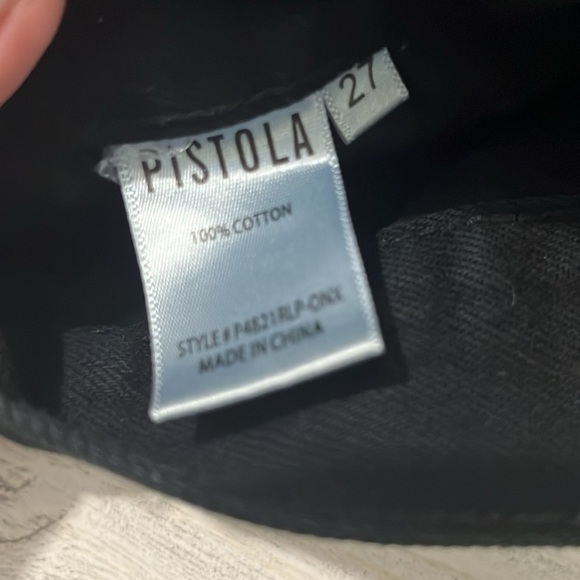 Pistola Black Jean Shorts Size 27 - Picture 5 of 9